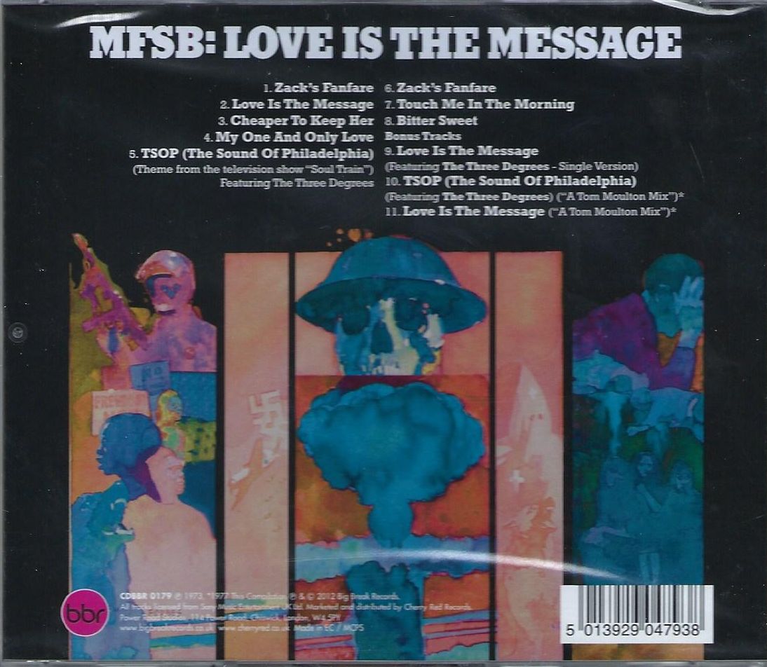 MFSB - Love Is The Message BBR 0179 - Dubman Home Entertainment